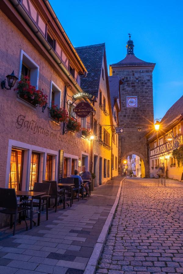 Hotel Am Siebersturm Ротенбург об дер Таубер Екстериор снимка