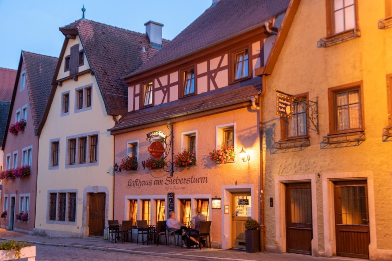 Hotel Am Siebersturm Ротенбург об дер Таубер Екстериор снимка